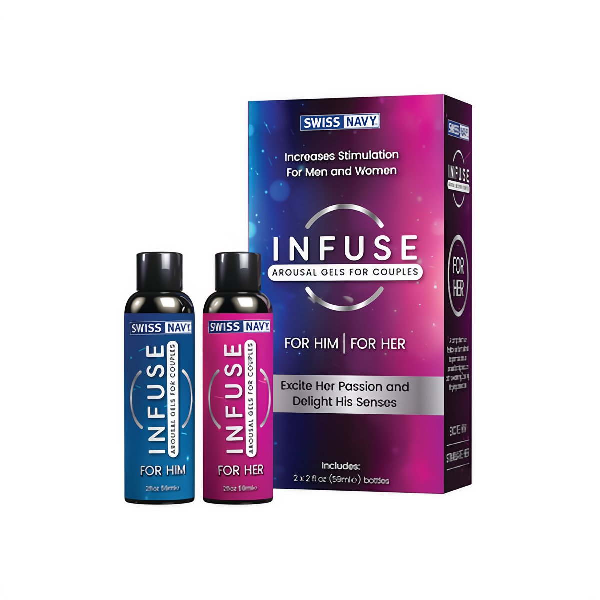 Infuse - 59 ml - EroticToyzProducten,Veilige Seks, Verzorging Hulp,Stimulerende Middelen,Stimulerende Lotions en Gels,,GeslachtsneutraalSwiss Navy