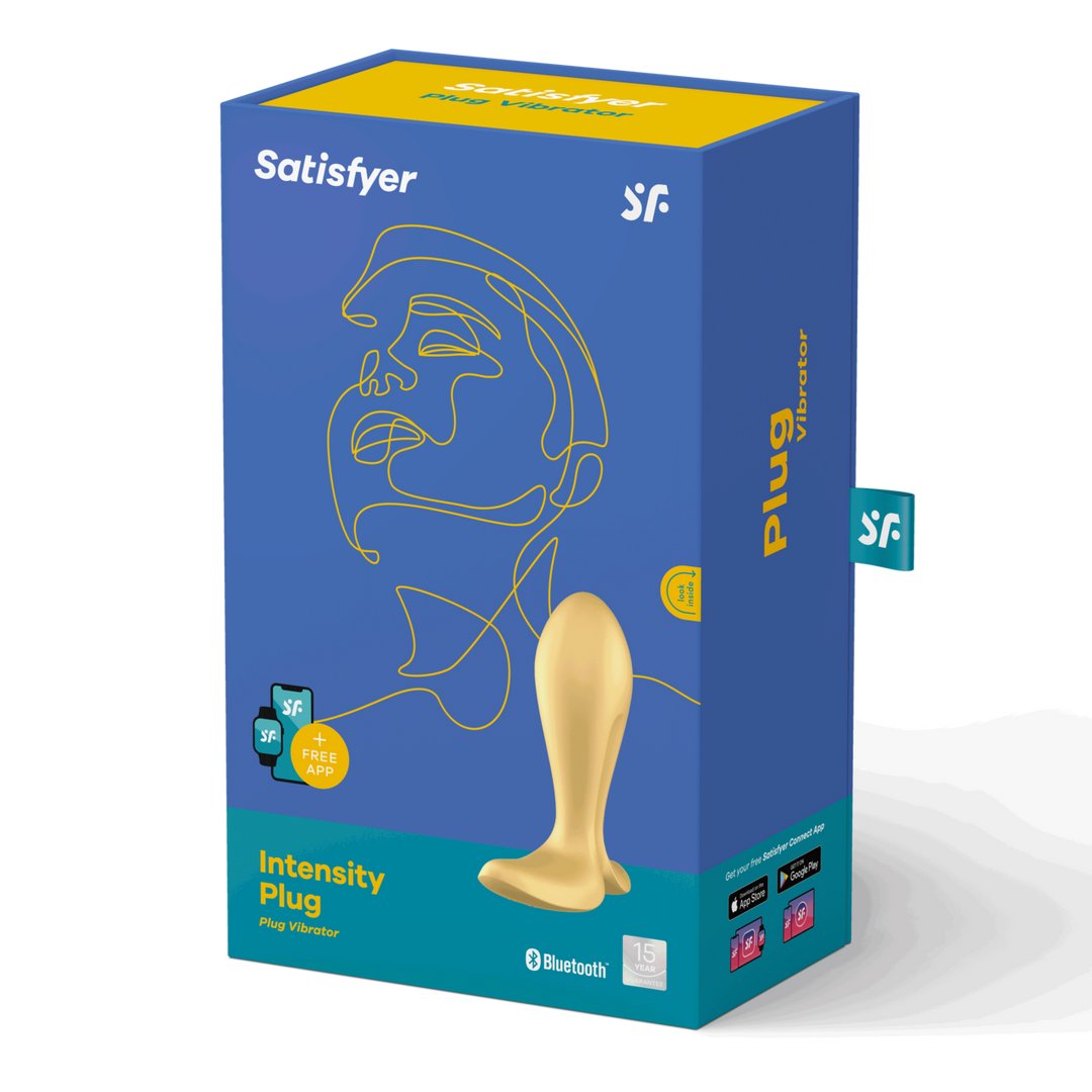 Intensity Plug - Gold - EroticToyzProducten,Toys,Anaal Toys,Buttplugs Anale Dildo's,Buttplugs Anale Dildo's Vibrerend,,GeslachtsneutraalSatisfyer