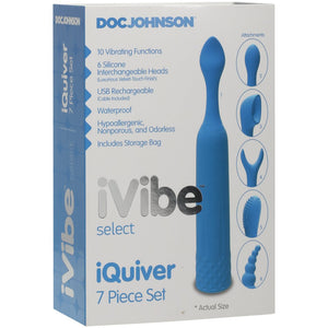 Iquiver - 7 Piece Set - EroticToyzProducten,Toys,Vibrators,Massagetoestellen Wands,,GeslachtsneutraalDoc Johnson