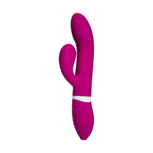 'iVibe Select iCome Rabbit Vibrator - 7 Trillingspatronen - Paars' - EroticToyzRabbit VibratorsDoc Johnson