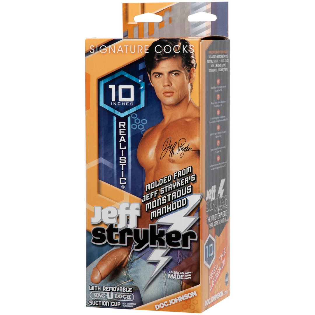 Jeff Stryker - Realistic Dildo with Vac - U - Lock Suction Cup - EroticToyzProducten,Toys,Dildos,Realistische Dildo's,,GeslachtsneutraalDoc Johnson