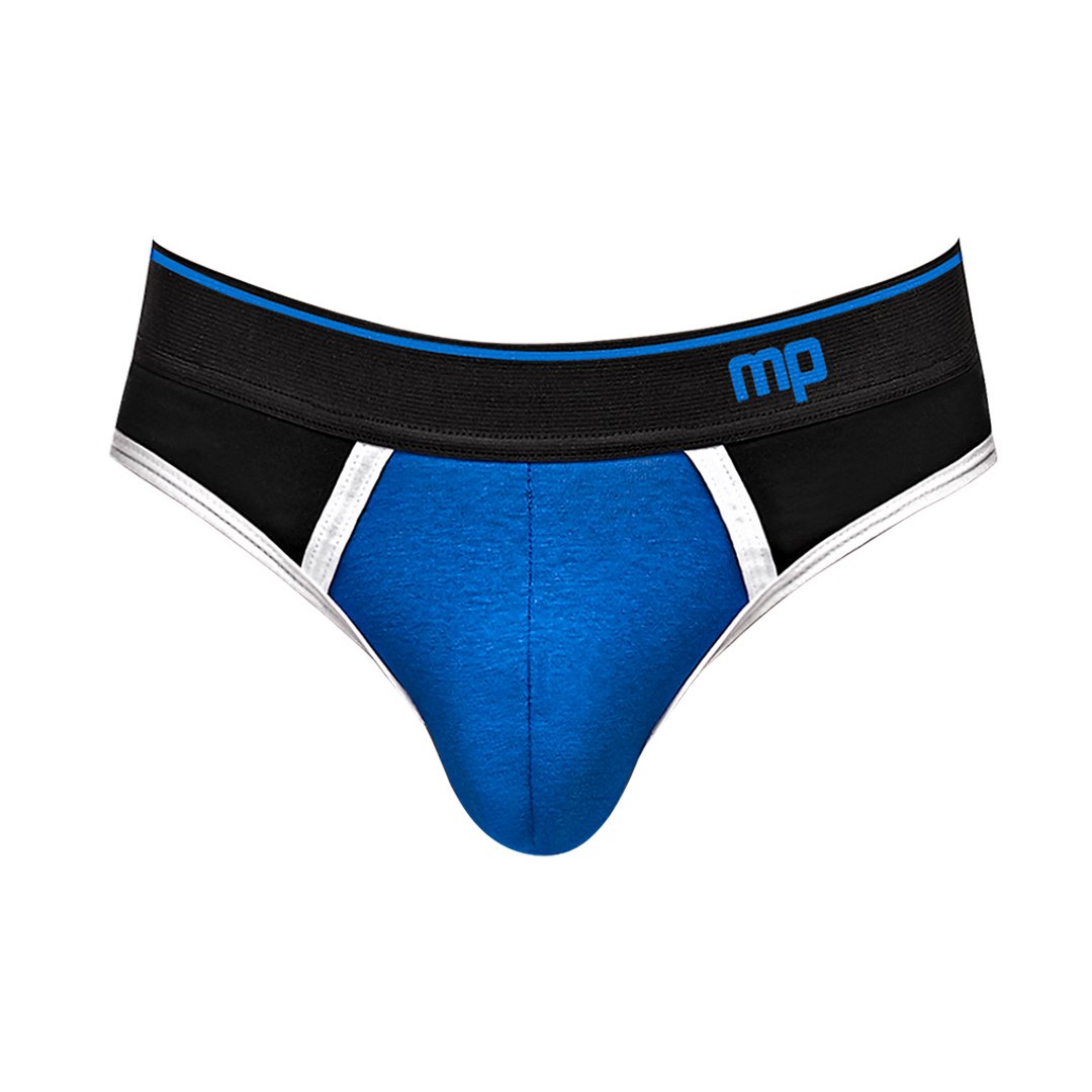 Jockstrap Panel - M - Blauw - EroticToyzProducten,Lingerie,Lingerie voor Hem,Jocks,,MannelijkMale Power