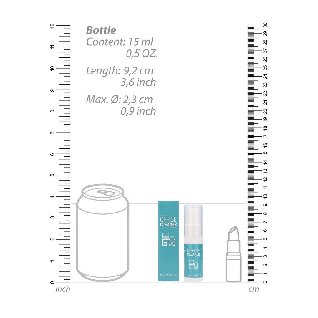 Kantoorreiniger - 15 ml Desinfectiemiddel voor Professioneel Gebruik - EroticToyzProducten,Veilige Seks, Verzorging Hulp,HygiÃ«ne,Ontsmettingsmiddelen,Outlet,,GeslachtsneutraalPharmquests by Shots