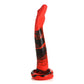 King Cobra Dildo 36 cm – Rood/Zwart – Met Zuignap - EroticToyzNiet - Fallische Dildo'sXR Brands