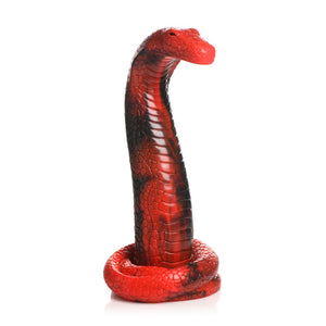 King Cobra - Silicone Dildo - Red - EroticToyzProducten,Toys,Dildos,Niet - Fallische Dildo's,,GeslachtsneutraalXR Brands