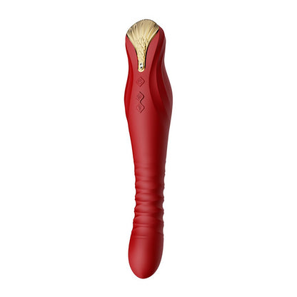 'King Power Thrust G - Spot Vibrator met Swarovski Kristallen - Goud' - EroticToyzThrusting VibratorsZalo