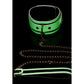 Kink in the Dark - Glow in the Dark Collar and Leash - EroticToyzProducten,Toys,Fetish,Riem Halsbanden,,GeslachtsneutraalXR Brands