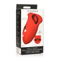 Kiss and Tell - Silicone Kissing and Vibrating Clitoral Stimulator - Red - EroticToyzProducten,Toys,Vibrators,Clitoris Stimulator,Lay - on Vibrator,Binnenkort Verwacht,,GeslachtsneutraalXR Brands