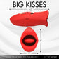 Kiss and Tell - Silicone Kissing and Vibrating Clitoral Stimulator - Red - EroticToyzProducten,Toys,Vibrators,Clitoris Stimulator,Lay - on Vibrator,Binnenkort Verwacht,,GeslachtsneutraalXR Brands