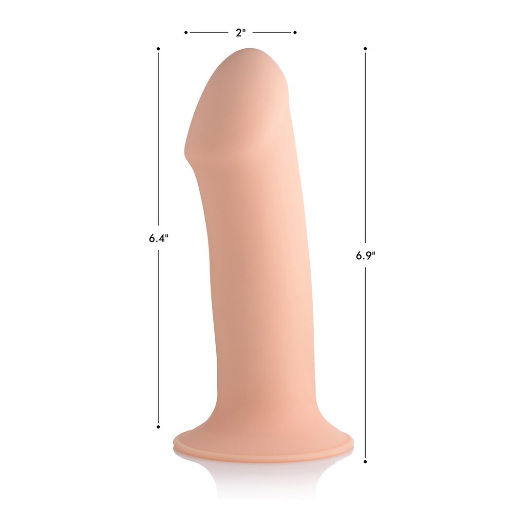 Knijpbare Dikke Phallic Dildo met Krachtige Zuignapbasis - EroticToyzProducten,Toys,Dildos,Realistische Dildo's,,GeslachtsneutraalXR Brands