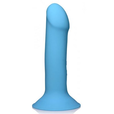 Knijpbare Vibrerende Dildo - Flexibel en Oplaadbaar met Zuignapbasis - EroticToyzProducten,Toys,Vibrators,Strap On Vibrators,Strap On Vibrators,,XR Brands