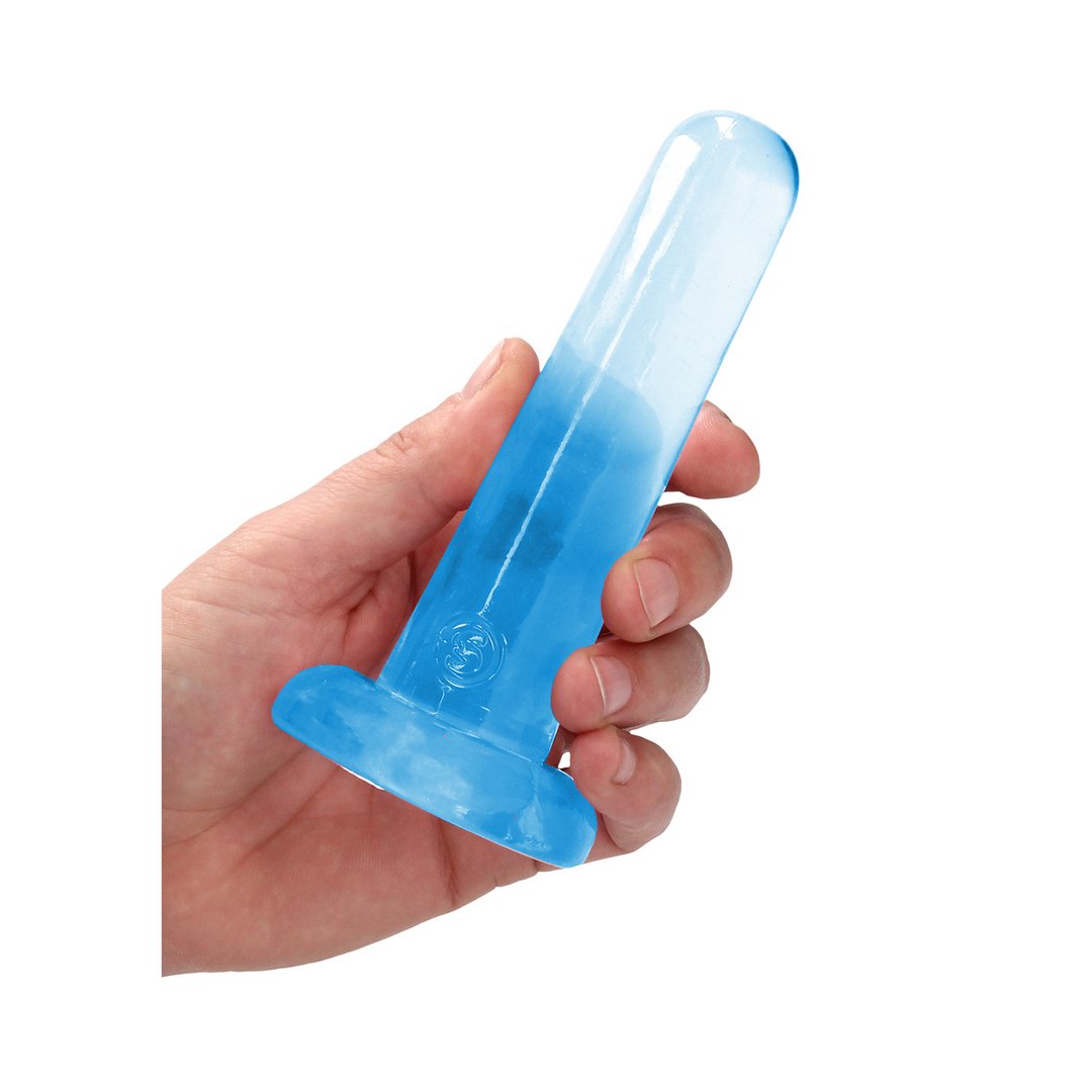 Kristalheldere Dildo - 13,5 cm - Ftalaat - en Latexvrij, Lichaamsveilig - EroticToyzProducten,Toys,Dildos,Realistische Dildo's,,GeslachtsneutraalRealRock by Shots