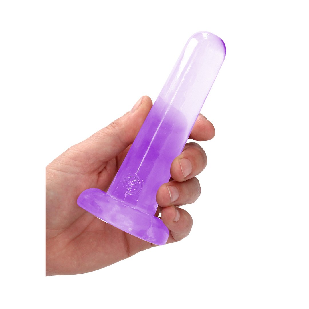 Kristalheldere Dildo - 13,5 cm - Geschikt voor Anaal en Vaginaal Gebruik - Ftalaatvrij en Lichaamsveilig - EroticToyzProducten,Toys,Dildos,Realistische Dildo's,,GeslachtsneutraalRealRock by Shots