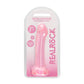 'Kristalheldere Dildo Met Zuignap 17 cm - Transparant' - EroticToyzRealistische Dildo'sRealRock by Shots