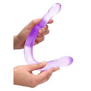 Kristalheldere Dubbele Dildo - 42 cm - EroticToyzProducten,Toys,Dildos,Dubbele Dildo's,,GeslachtsneutraalRealRock by Shots