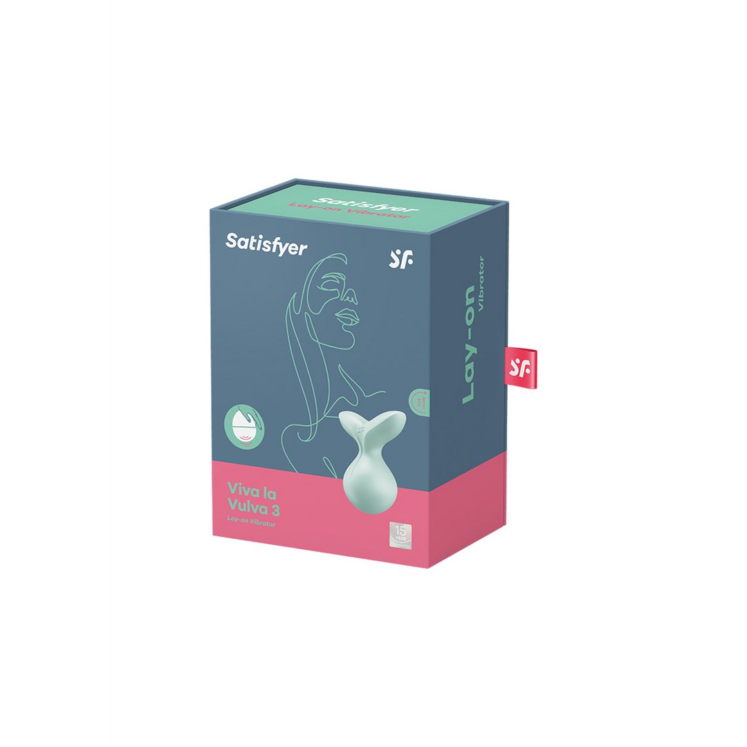 Lay - On Vibrator - Mint - EroticToyzLay - on VibratorSatisfyer