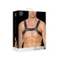 Leather Bulldog Harness with Buckles - XL - EroticToyzProducten,Toys,Fetish,Harnassen,,MannelijkOuch! by Shots