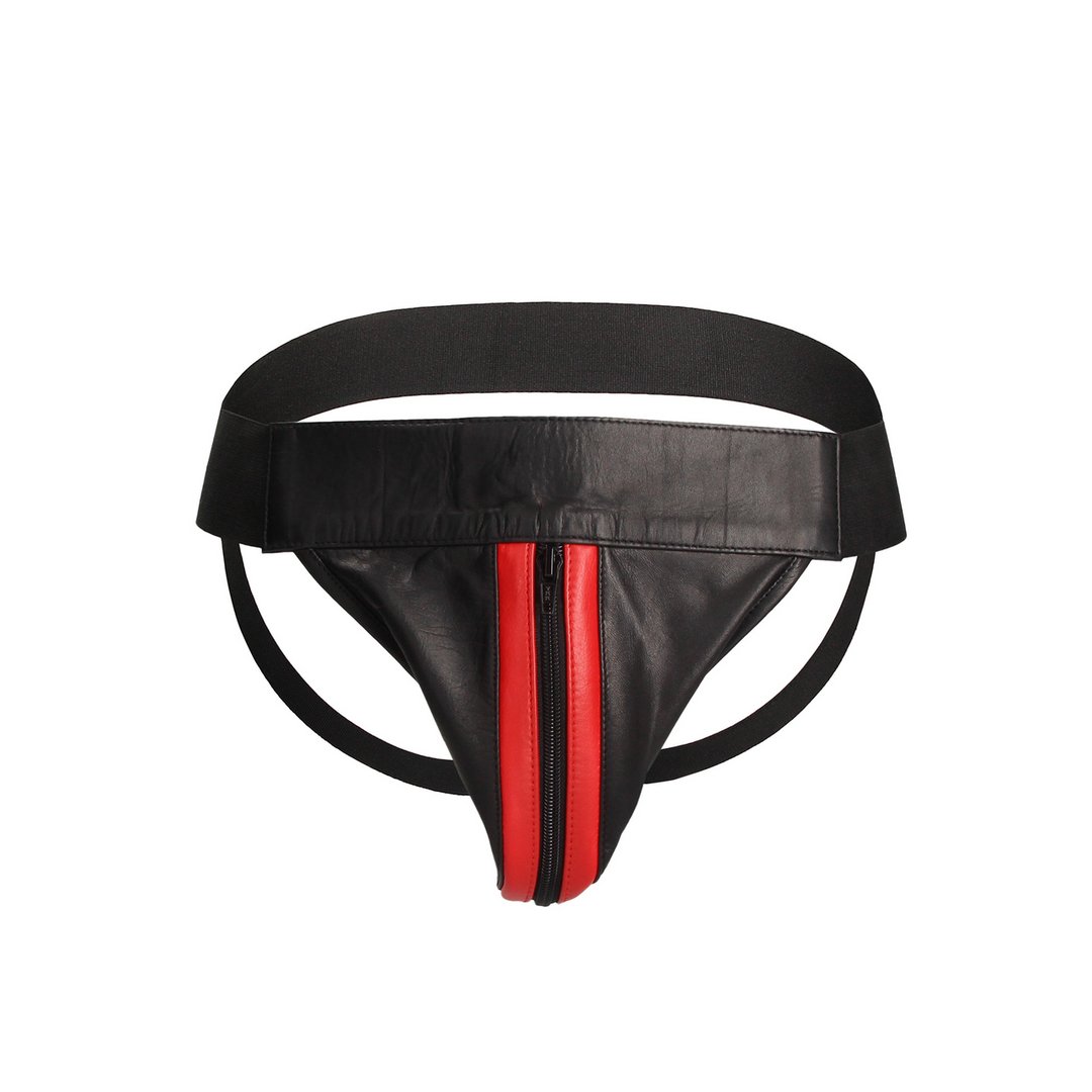 Leren Jockstrap met Rits - XL - EroticToyzJocksOuch! by Shots