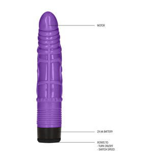 Levensechte Dildo Vibrator - 20 cm met Multi - speed Functie - EroticToyzProducten,Toys,Vibrators,Realistische Vibrators,,GeslachtsneutraalGC by Shots