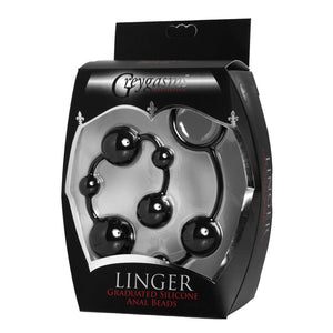 Linger Graduated - Silicone Anal Beads - EroticToyzProducten,Toys,Anaal Toys,Anal Beads,,GeslachtsneutraalXR Brands