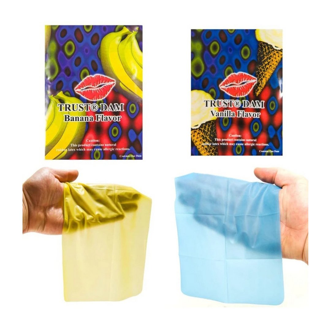 Lixx Dental Dams 100 Stuks - 5 Smaakvarianten - EroticToyzDental DamsEXS