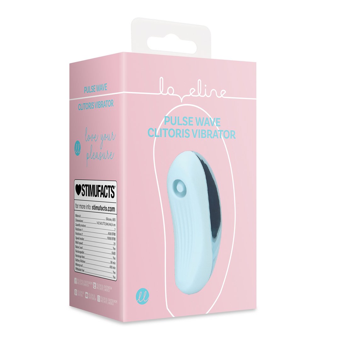 'Loveline Pulse Wave Clitoris Vibrator - Paars' - EroticToyzAir PulseLoveline by Shots