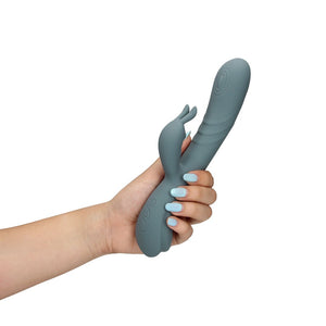 Loveline Rabbit Vibrator met Vingerende Beweging - Roze - EroticToyzRabbit VibratorsLoveline by Shots