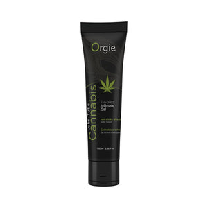 Lube Tube Cannabis - 100 ml - EroticToyzProducten,Veilige Seks, Verzorging Hulp,Glijmiddelen,Glijmiddelen op Waterbasis,,GeslachtsneutraalOrgie