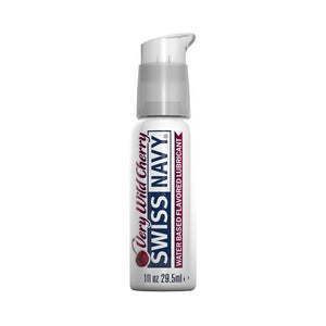 Lubricant with Very Wild Cherry Flavor - 30 ml - EroticToyzProducten,Veilige Seks, Verzorging Hulp,Glijmiddelen,Glijmiddelen met Smaak,Kissable,Glijmiddelen op Waterbasis,,GeslachtsneutraalSwiss Navy