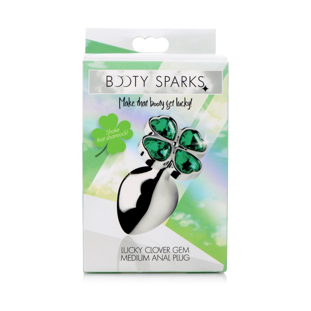 Lucky Clover Gem - Butt Plug - Medium - EroticToyzProducten,Toys,Anaal Toys,Buttplugs Anale Dildo's,Buttplugs Anale Dildo's Niet Vibrerend,,GeslachtsneutraalXR Brands