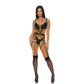 Luxe Cheetah Bustier Set - XL - BoxSexy Lingerie by Forplay - EroticToyzProducten,Lingerie,Lingerie voor Haar,3 - Delige Set,Outlet,,VrouwelijkForplay