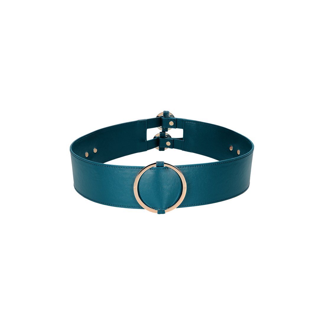 Luxe Tailleband met Bondage Ringen - M - EroticToyzFetishkleding voor HaarOuch! by Shots