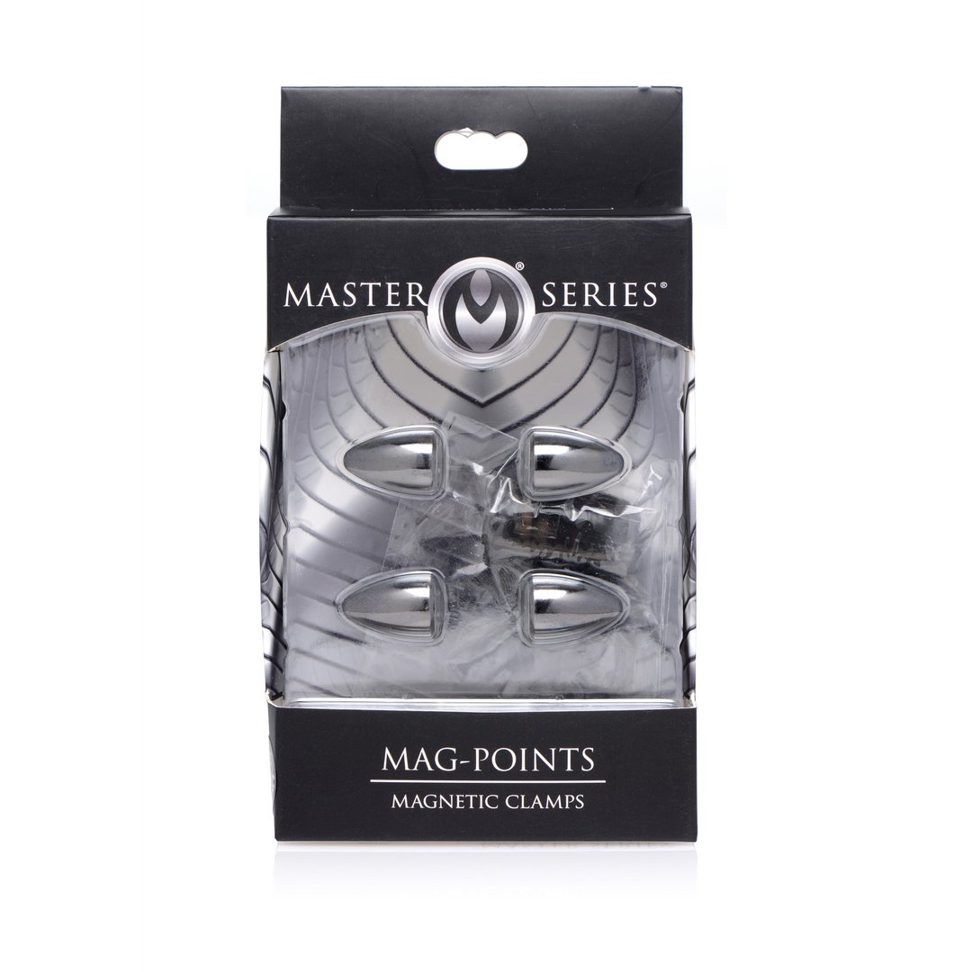 Mag Points - Magnetic Nipple Clamp Set - EroticToyzProducten,Toys,Tepel Toys VacuÃ¼m Toys,Tepelklemmen,,GeslachtsneutraalXR Brands