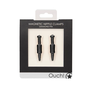 Magnetic Nipple Clamps Diamond Pin - EroticToyzProducten,Toys,Tepel Toys VacuÃ¼m Toys,Tepelklemmen,Outlet,,GeslachtsneutraalOuch! by Shots