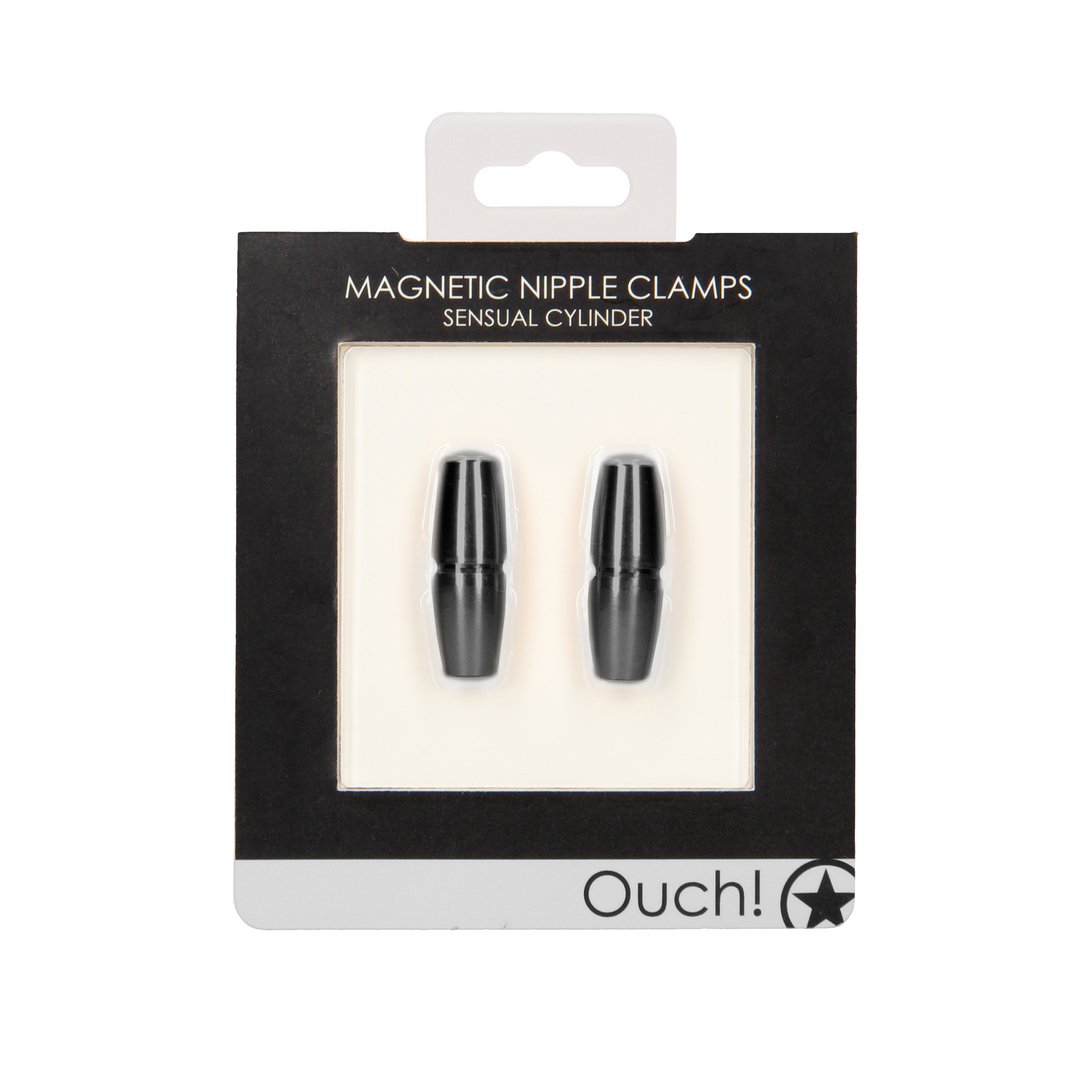 Magnetic Nipple Clamps Sensual Cylinder - EroticToyzProducten,Toys,Tepel Toys VacuÃ¼m Toys,Tepelklemmen,Outlet,,GeslachtsneutraalOuch! by Shots
