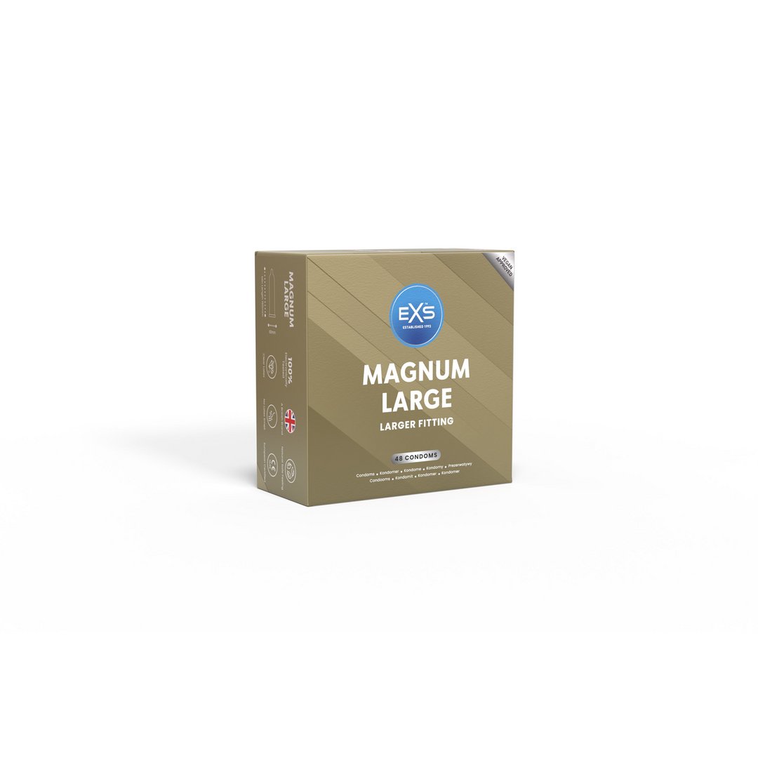 Magnum Large Retail Pack - 48 pcs - EroticToyzProducten,Veilige Seks, Verzorging Hulp,Veilige Seks,Condooms voor Mannen,,MannelijkEXS