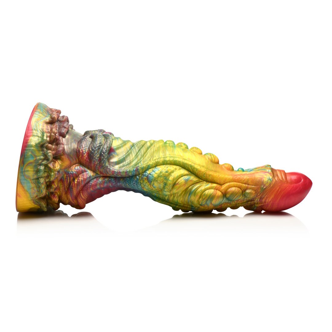 Majestic Merman Silicone Dildo 26 cm - Regenboogkleur - EroticToyzNiet - Fallische Dildo'sXR Brands