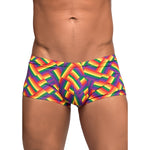 Male Power Mini Short L Regenboogprint - Pride Collectie - EroticToyzBoxershortsMale Power