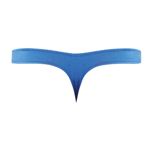 Male Power Satijnen Bong Thong - Royal Blue S/M - EroticToyzStringsMale Power