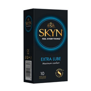 Mates Skyn Extra Lubricated - Condoms - 10 Pieces - EroticToyzProducten,Veilige Seks, Verzorging Hulp,Veilige Seks,Condooms voor Mannen,,MannelijkEXS