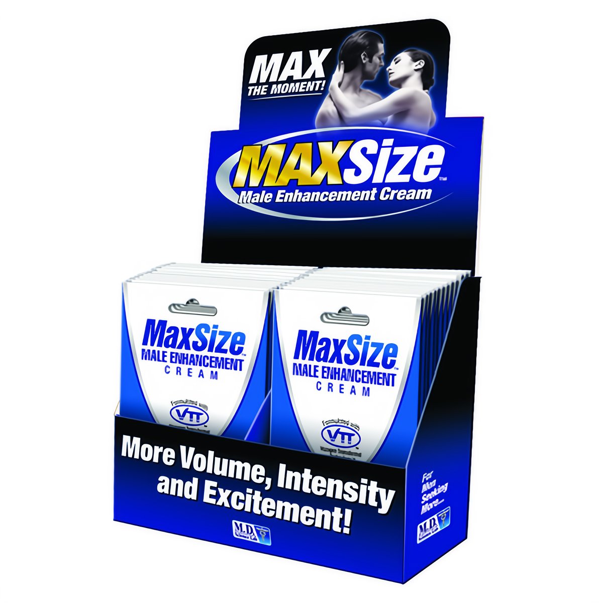 MAX Size - Enhancement Creme for Men - Display - 24 Pieces - EroticToyzProducten,Veilige Seks, Verzorging Hulp,Stimulerende Middelen,Erectieformules,,GeslachtsneutraalSwiss Navy