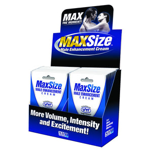 MAX Size - Enhancement Creme for Men - Display - 24 Pieces - EroticToyzProducten,Veilige Seks, Verzorging Hulp,Stimulerende Middelen,Erectieformules,,GeslachtsneutraalSwiss Navy