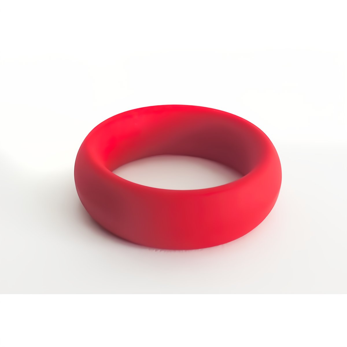 'Meat Rack Cock Ring - 44,5 mm - Zwart Siliconen' - EroticToyzCockringenBoneyard