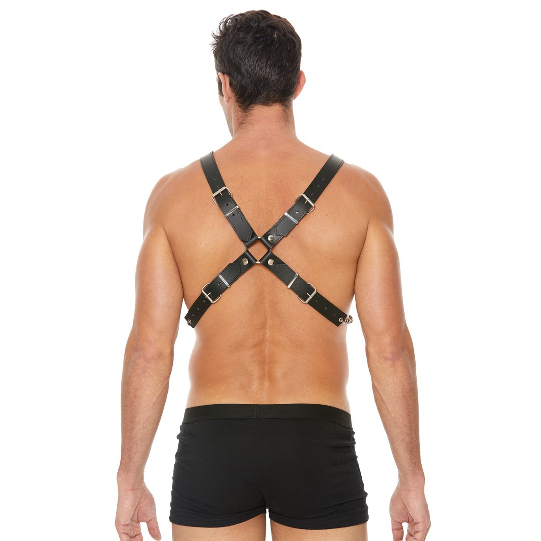 Men's Chain Harness - EroticToyzProducten,Toys,Fetish,Harnassen,,GeslachtsneutraalOuch! by Shots