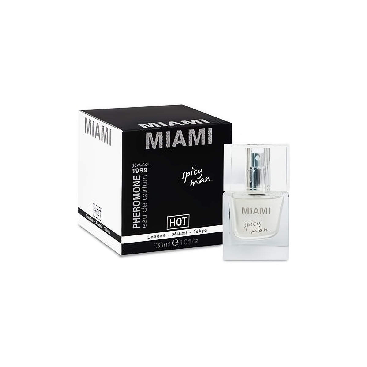 Miami Spicy - 30 ml - EroticToyzProducten,Veilige Seks, Verzorging Hulp,Stimulerende Middelen,Feromonen,,GeslachtsneutraalHOT