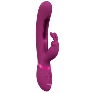 Mika - Triple Motor - Vibrating Rabbit with Innovative G - Spot Flapping Stimulator - Pink - EroticToyzProducten,Toys,Vibrators,Rabbit Vibrators,,VrouwelijkVIVE by Shots