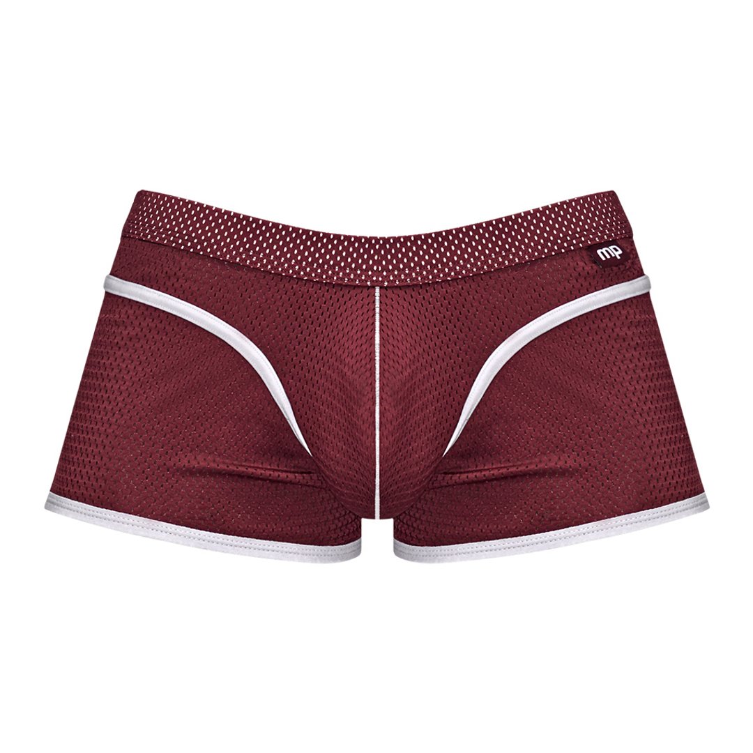 Mini Short - L - Burgundy - EroticToyzProducten,Lingerie,Lingerie voor Hem,Boxershorts,,MannelijkMale Power