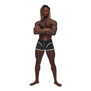 Mini Short - M - Black - EroticToyzProducten,Lingerie,Lingerie voor Hem,Boxershorts,,MannelijkMale Power