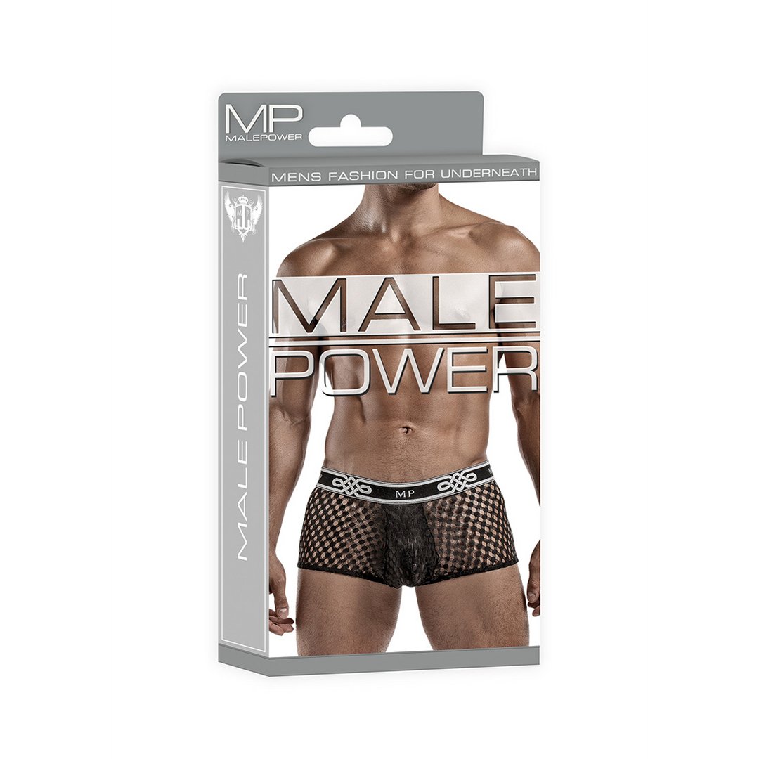 Mini Short - XL - Black - EroticToyzProducten,Lingerie,Lingerie voor Hem,Boxershorts,,MannelijkMale Power