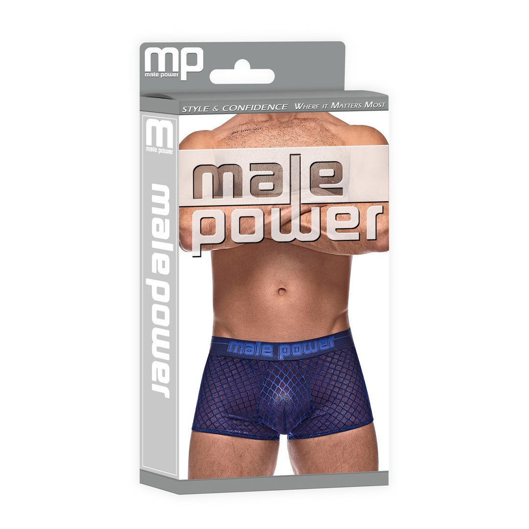 Mini Short - XL - Navy - EroticToyzProducten,Lingerie,Lingerie voor Hem,Boxershorts,,MannelijkMale Power